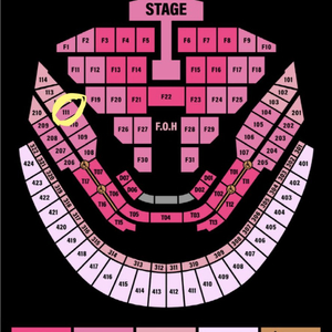블랙핑크 첫콘 1층 111구역 R석 양도
