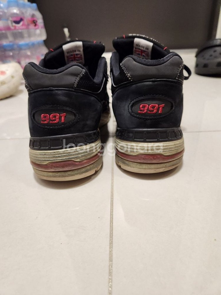 뉴발란스 991 NKR 메이드인UK 블랙 260사이즈--3