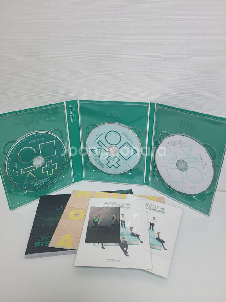 방탄 머스터 3기 dvd--3