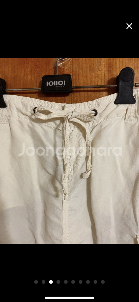 제이크루 J crew S 아이보리 린넨스커트--2