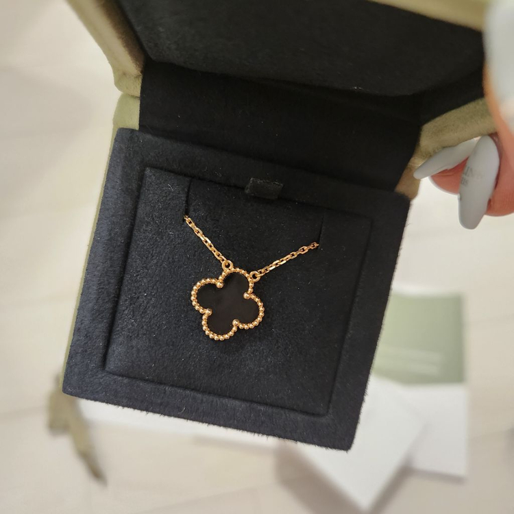 반클리프 빈티지목걸이--1