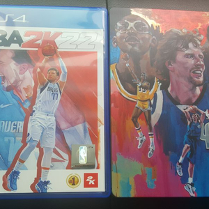 개봉 새상품급 NBA2K 22. 75주년 한정판에디션