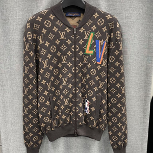 Louis Vuitton MONOGRAM Embossed monogram zip-up jacket (1A8RJZ) in 2023