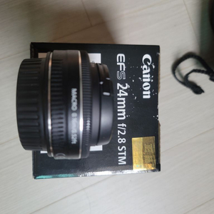 캐논 EFs 24mm f2.8 펜케익 렌즈