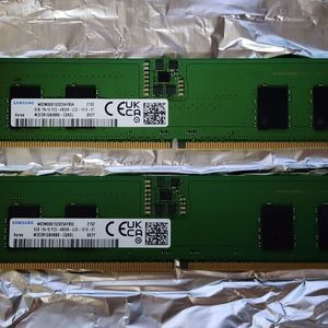 삼성 DDR5 4800 8g 2개 데스크탑용