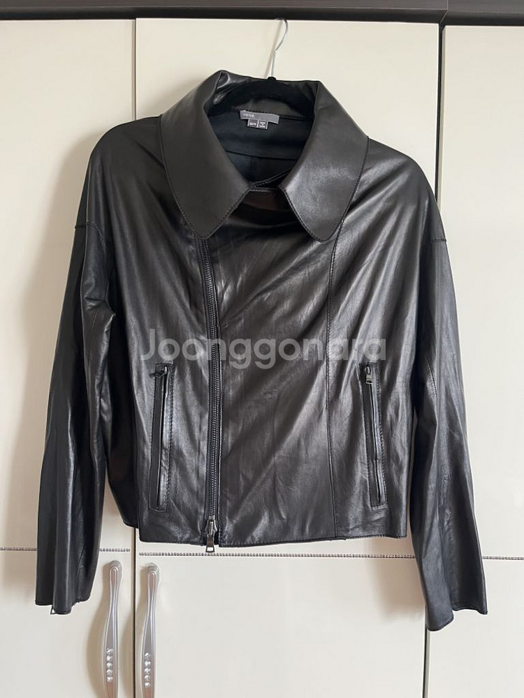 빈스 Vince 양가죽 자켓 55--0