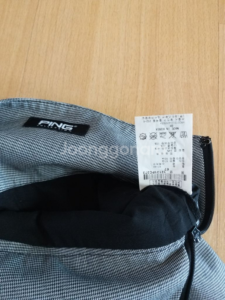 여성 핑골프 봉.가을 골프치마 (스판27)--4