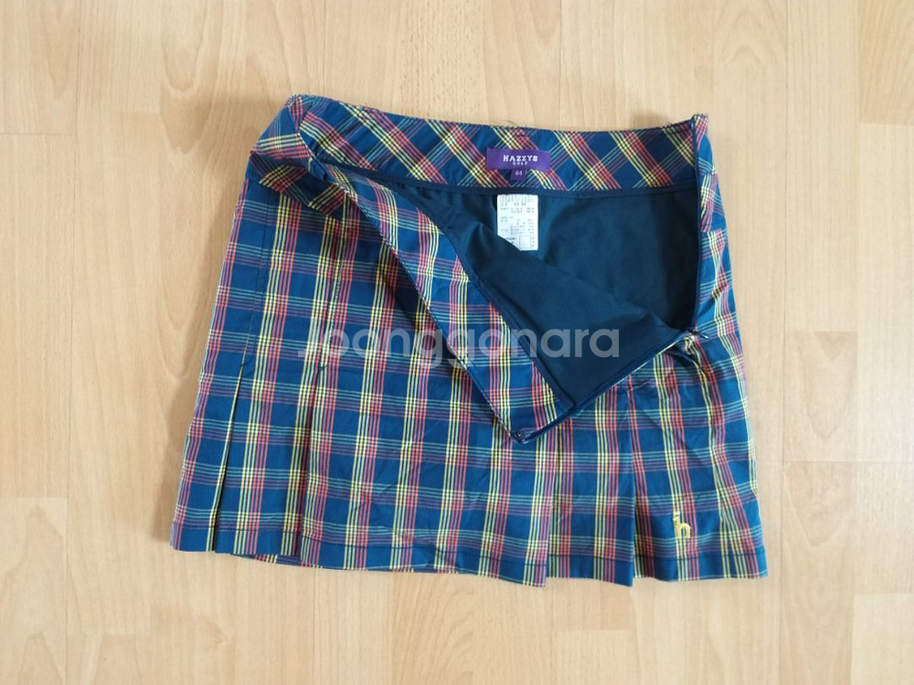 여성 헤지스골프 봄.기을 골프치마 (스판26)--2