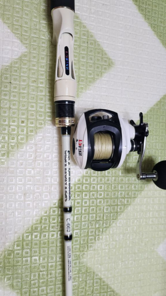 루어낚시대 커이스 2개 개당 6만원총120000--4