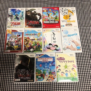 닌텐도 Wii 정품CD 11종