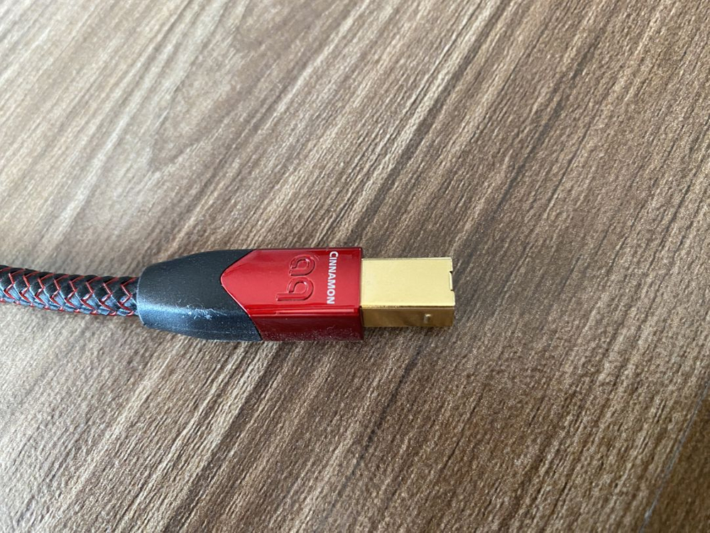 오디오퀘스트 시나몬 USB A to B 3m 케이블 이미지