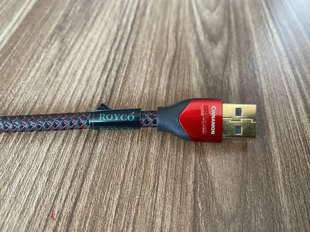 오디오퀘스트 시나몬 USB A to B 3m 케이블 이미지