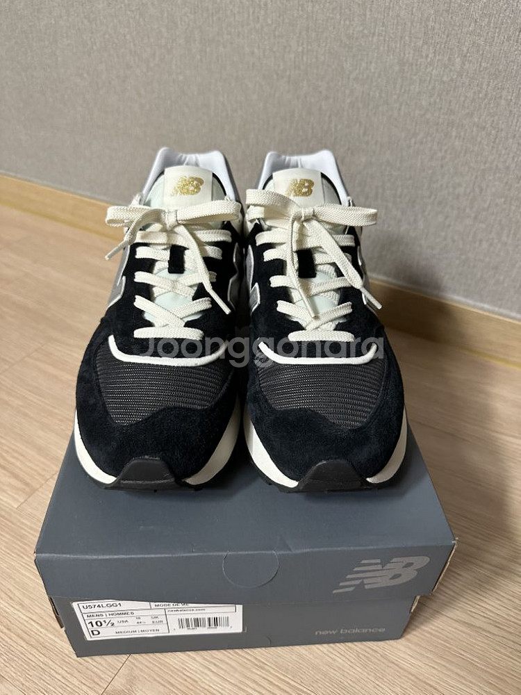 뉴발란스 레거시 574 블랙--1