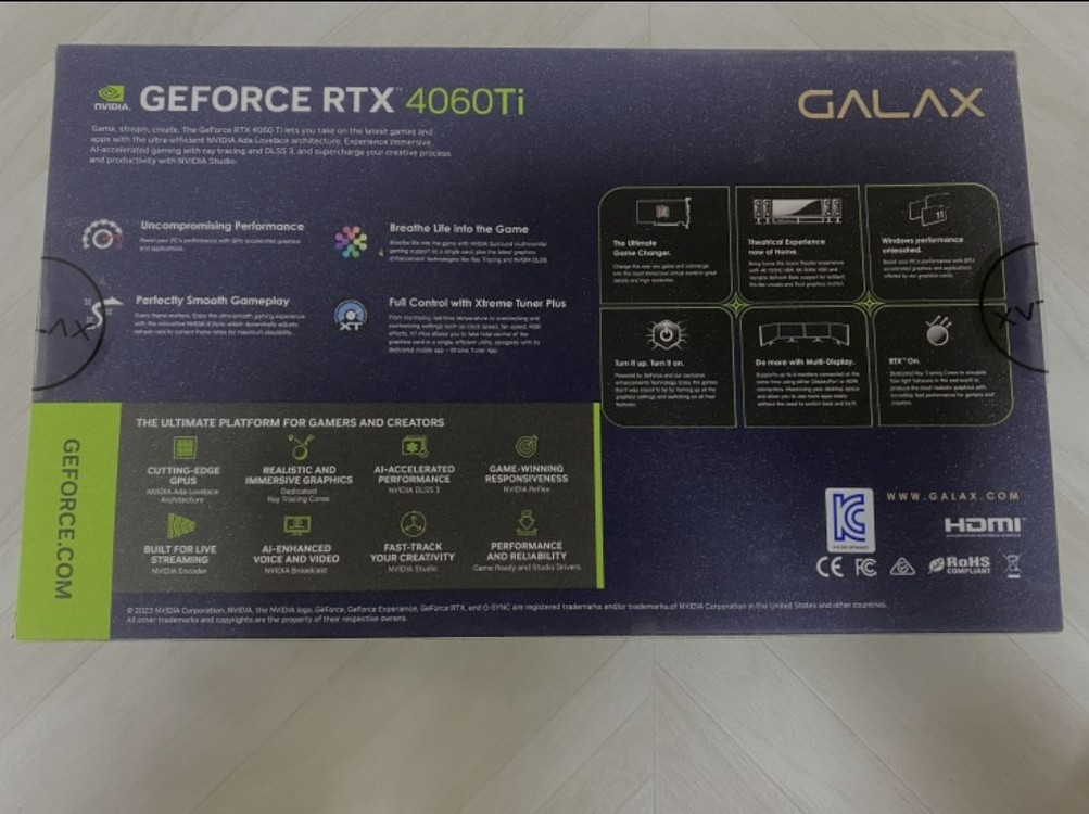 갤럭시 4060ti 판매합니다.--1