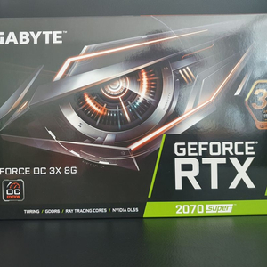 기가바이트 RTX2070super 8gb 그래픽카드