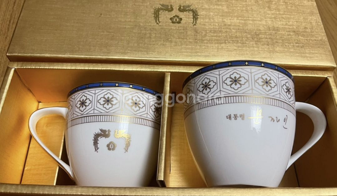 문재인대통령 기념컵(미사용 새컵)--0