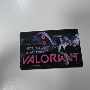 발로란트 공식 제트 카드