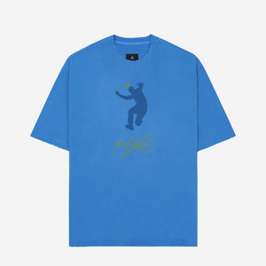 조던x유니온 그래픽 티셔츠 이퀘이터 블루 (M)