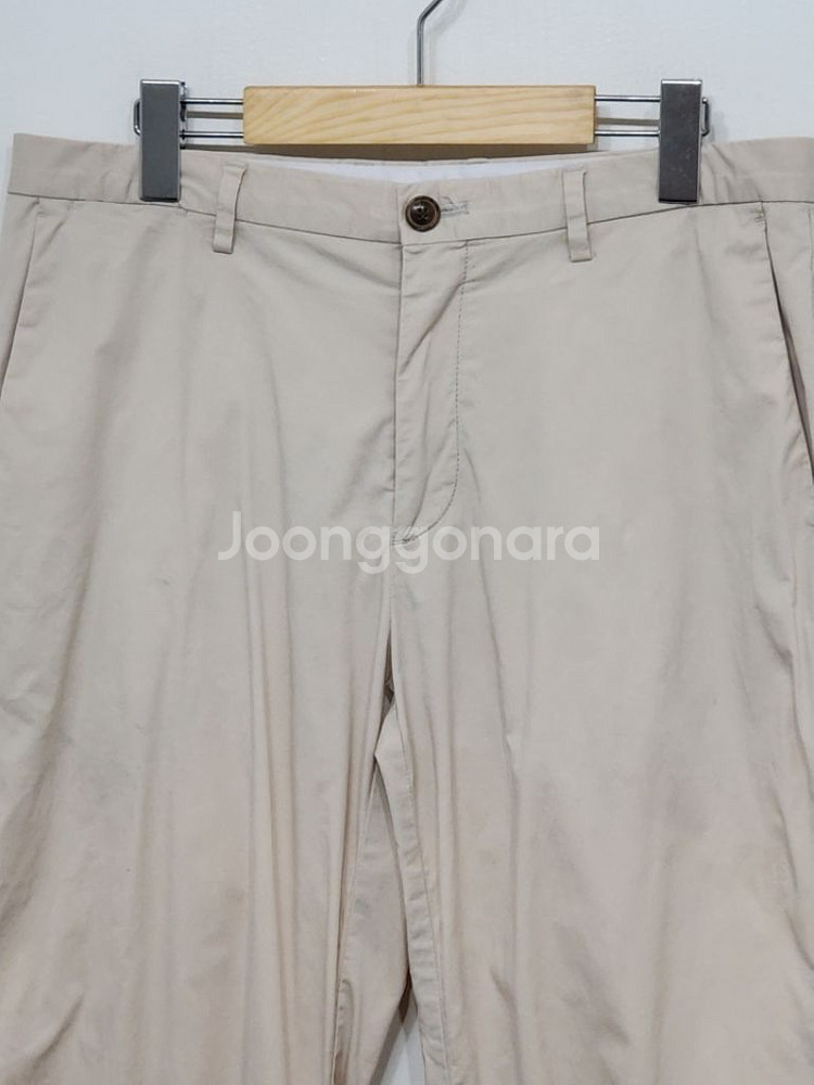 (33) 헤지스 면바지 베이지 스판 치노팬츠--1