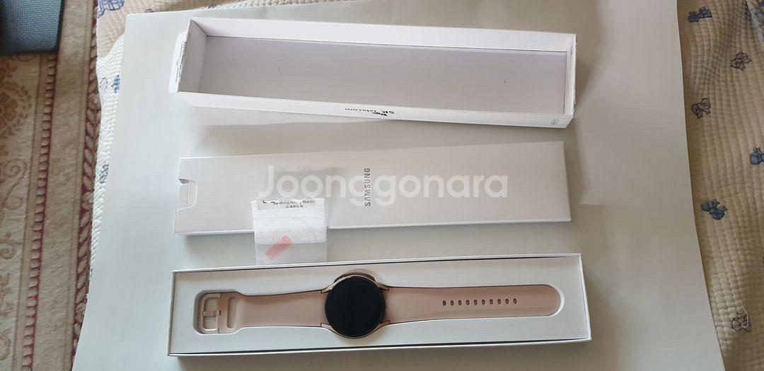 겔럭시 워치4 핑크 40mm LTE(skt)--1