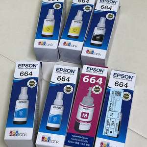 EPSON 엡손 664 정품 잉크 판매합니다
