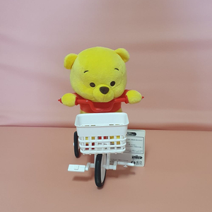 <일본 디즈니 정품> 푸 자전거 인형