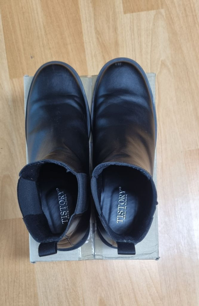 남자 라운드토 첼시부츠 280 저렴하게 판매합니다. 이미지