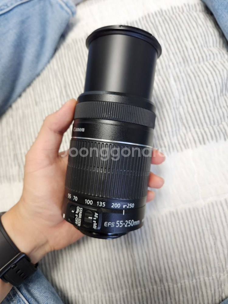 캐논 EFS 55-250mm IS II 망원렌즈--3