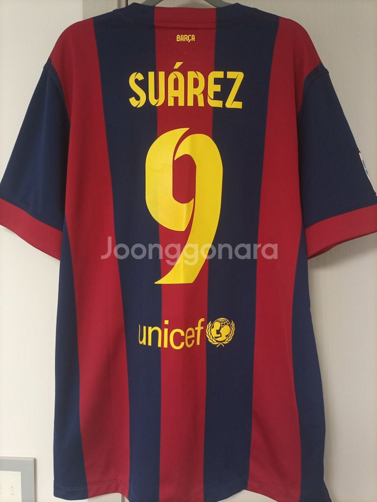 14-15 바르셀로나 홈 수아레즈--1