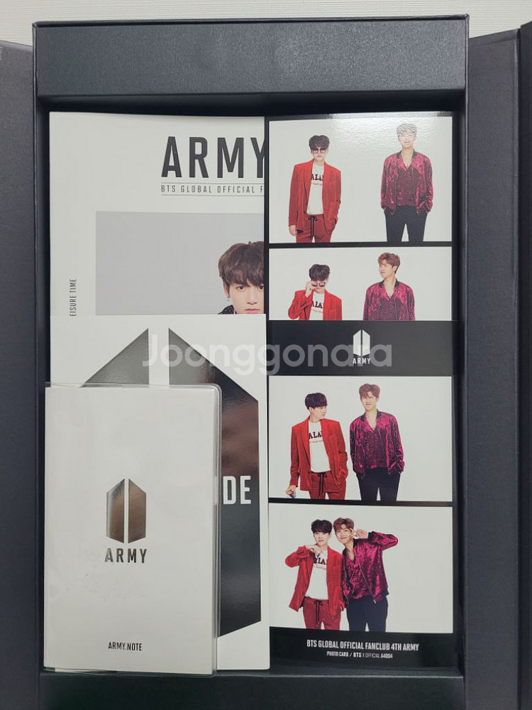 BTS 4기 팬클럽 키트--2