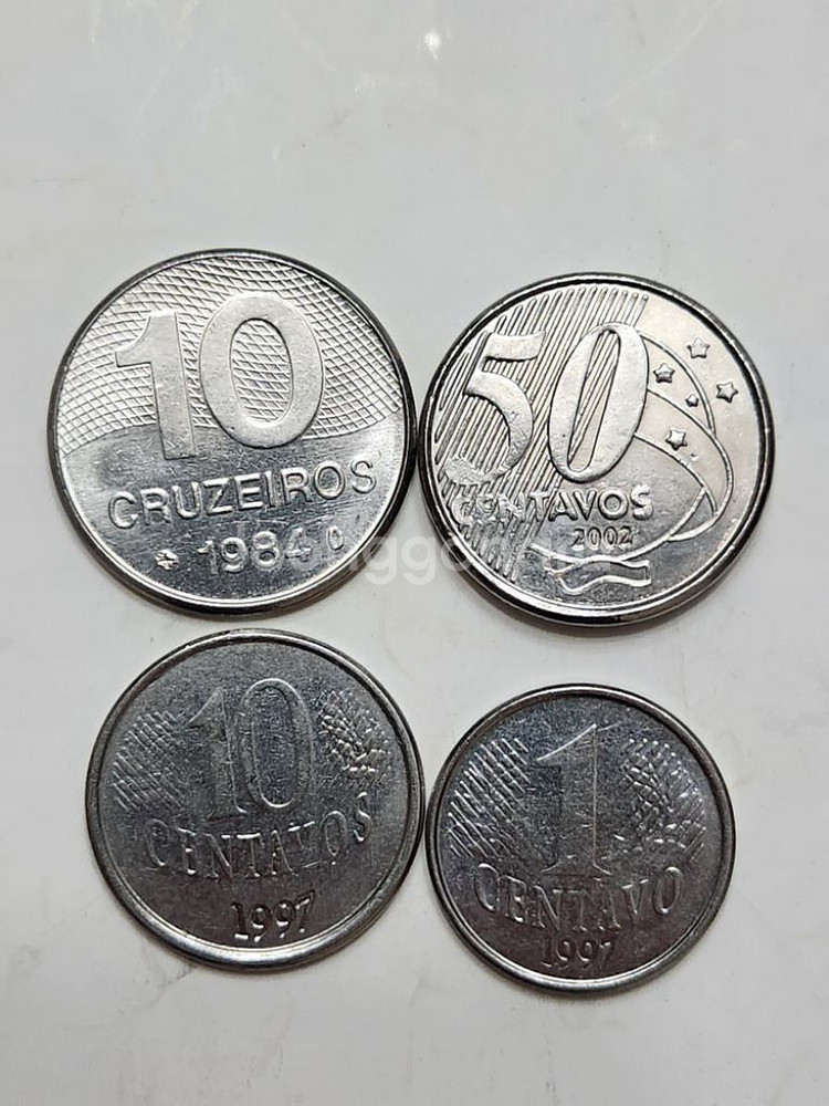 외국동전, 브라질 주화 일괄--1