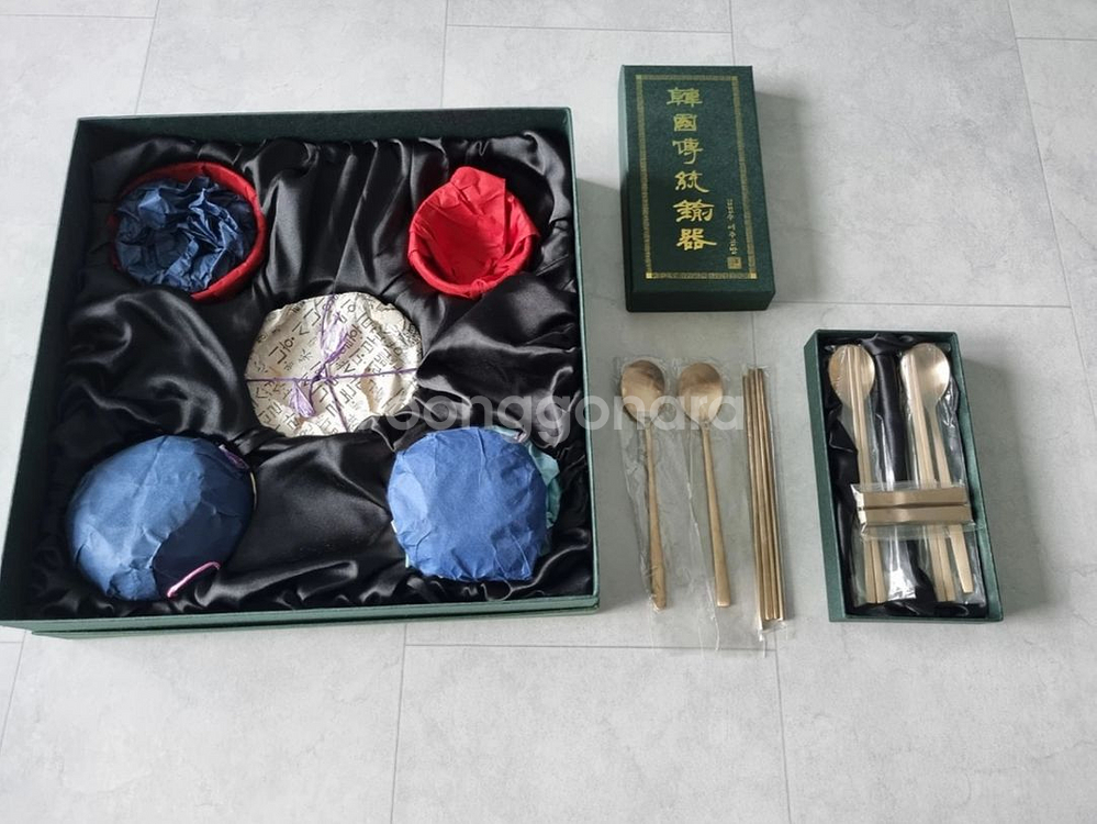 한국유기그릇세트 (김경수여주공방)수저세트--3