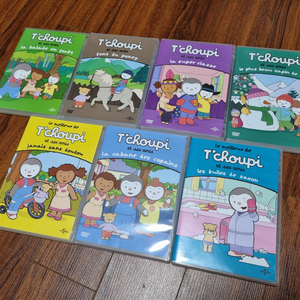 Tchoupi et ses amis 프랑스 DVD 세트