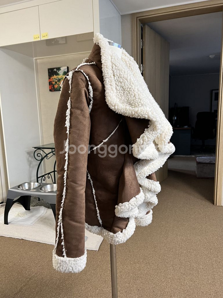 핸드메이드 양모 자켓 새상품--2