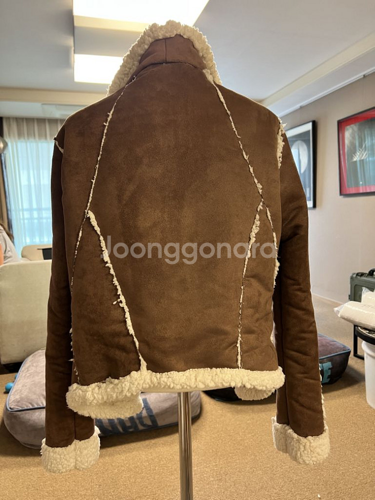 핸드메이드 양모 자켓 새상품--3