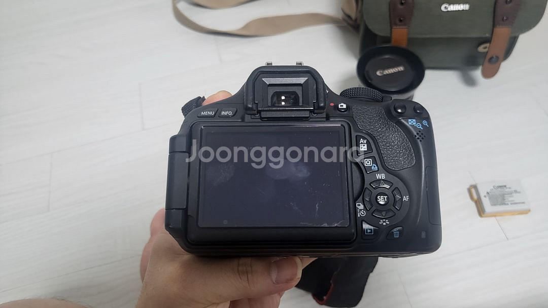 캐논 CANON DSLR 600d 판매합니다.(가격인하--2