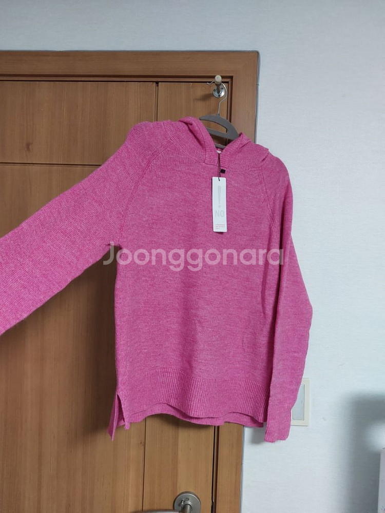 택새옷 66)라삐아프 후드 니트티--0