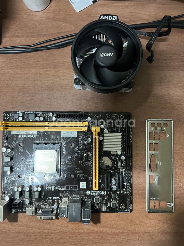 바이오스타 a320mh + 라이젠5 3400g 기쿨 | CPU/메인보드 | 중고나라 바이오스타 A320Mh + 라이젠5 3400G 기쿨 | Cpu/메인보드 | 중고나라