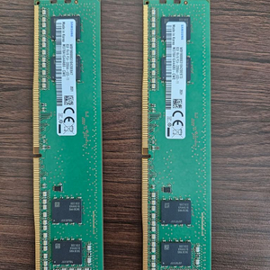 삼성 ddr4 3200mhz 8g 2개 팝니다