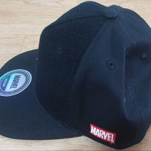 마블MARVEL 모자 검정색(새상품)