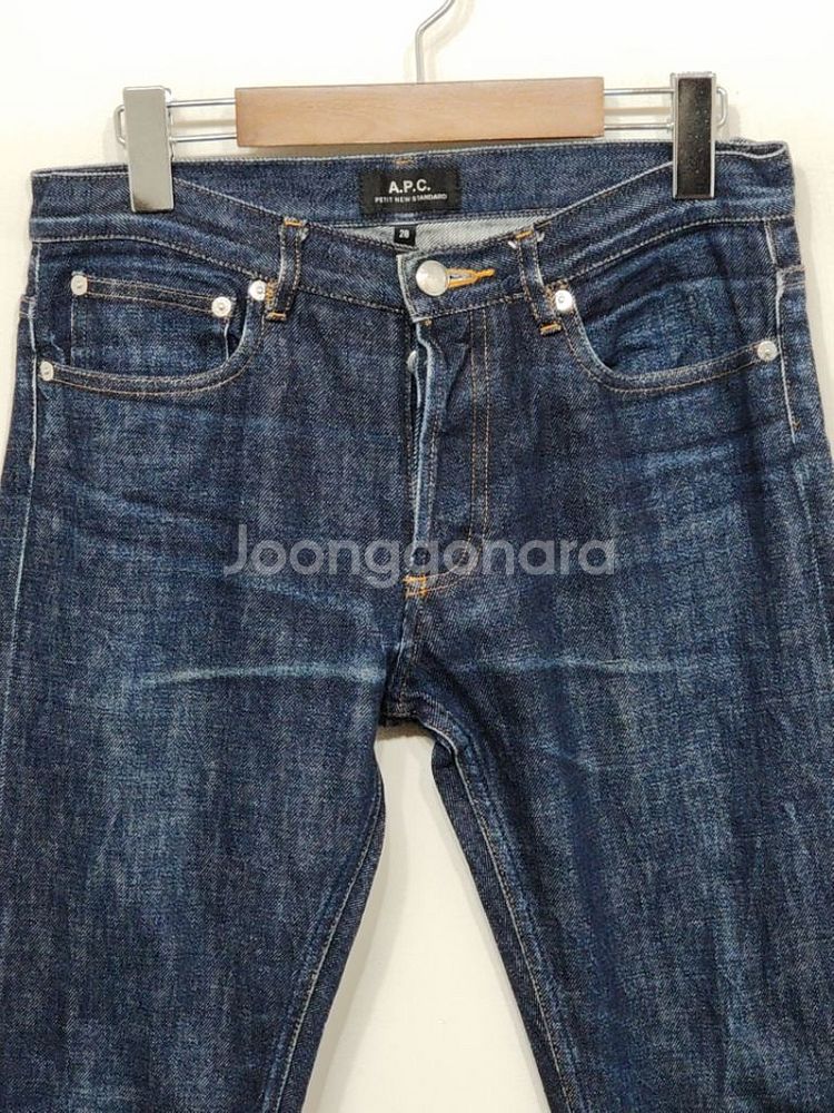 (28) 아페세 청바지 셀비지라인 APC 데님팬츠--1