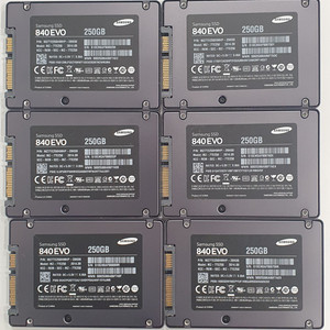 삼성 SSD 840 EVO 250G 6개 일괄 팝니다.