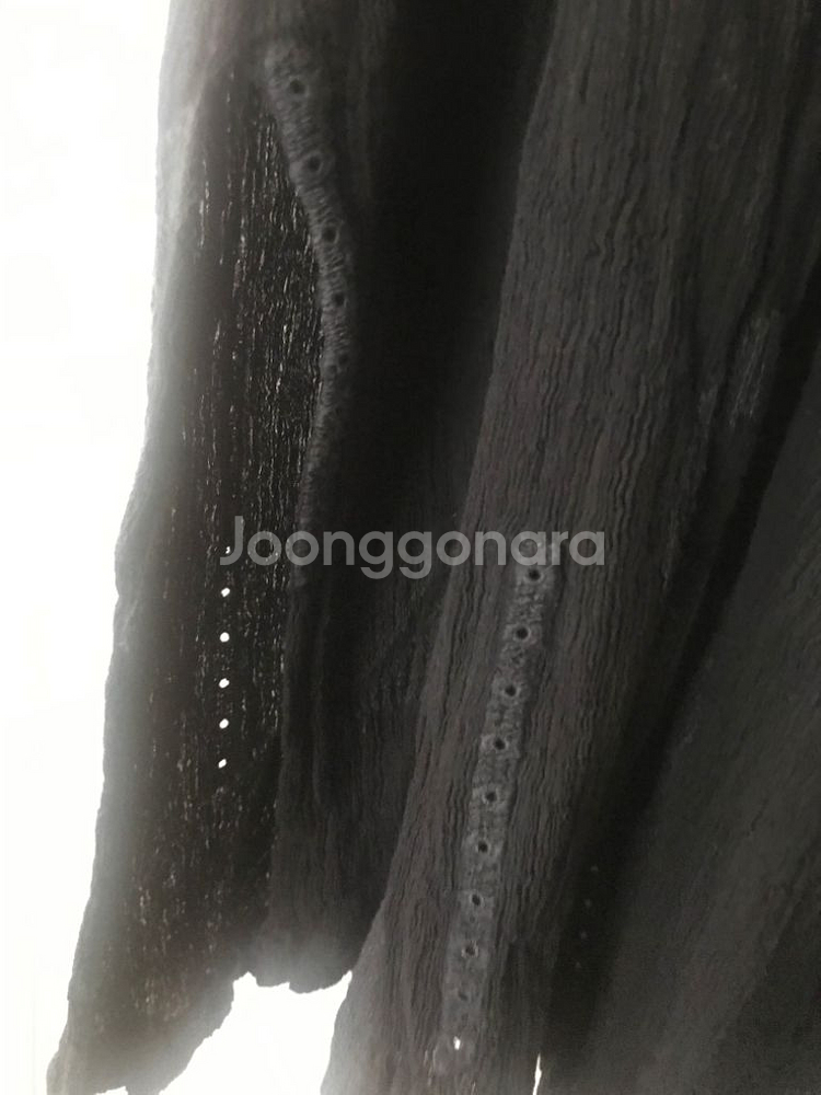 (정품)이세이미야케 Haat 플리츠 롱자켓원피스--2