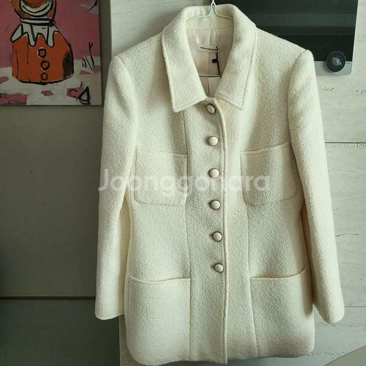 쎄모먼 Lea tweed Jacket 36--4