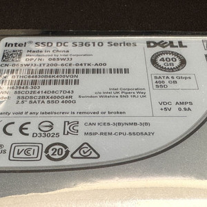 Dell Intel DC-S3610 400GB SSD