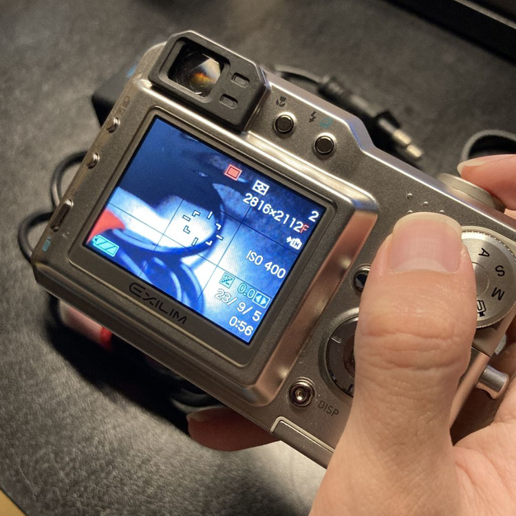 카시오 엑슬림 P600 디카--2