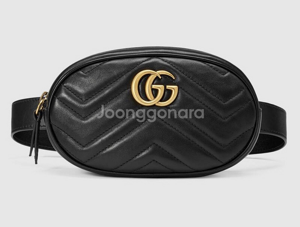 GUCCI 마몽 벨트백--2