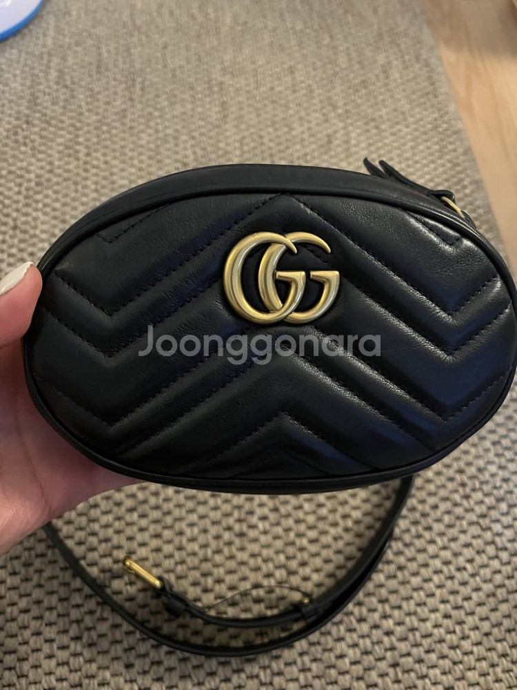 GUCCI 마몽 벨트백--4