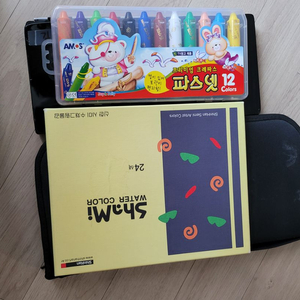 미술도구, 그림그리기, 샤미수채화물감 24색 포함