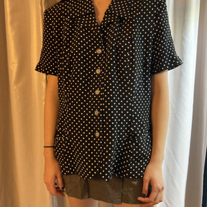 빈티지 Vintage Polka Dot Shirt